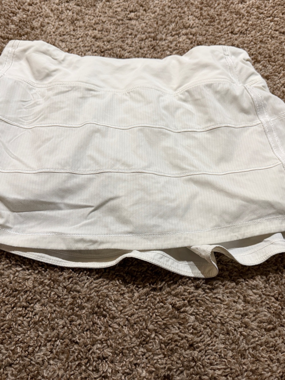 lululemon athletica White Skorted Shorts